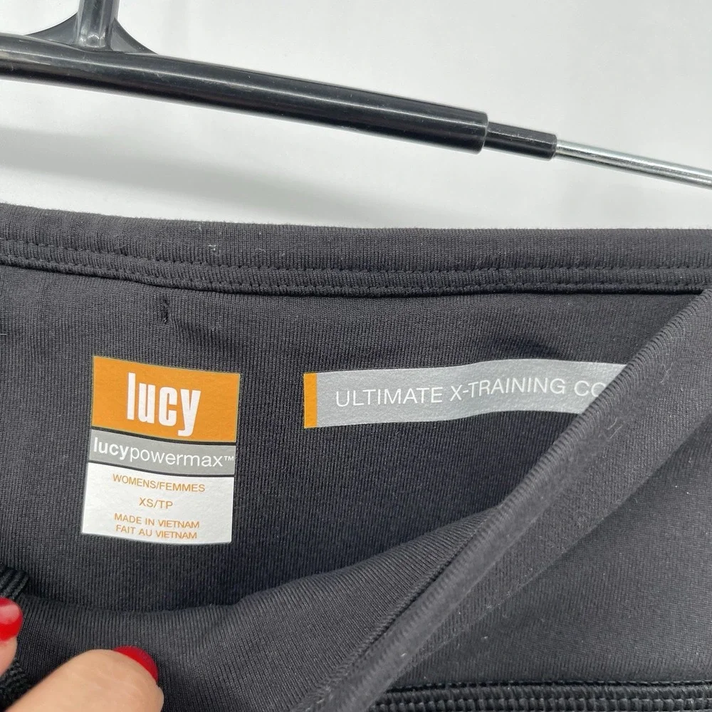 Lucy XS Ultimate X-Training Bike Shorts Womens Black lucypowermax Compression